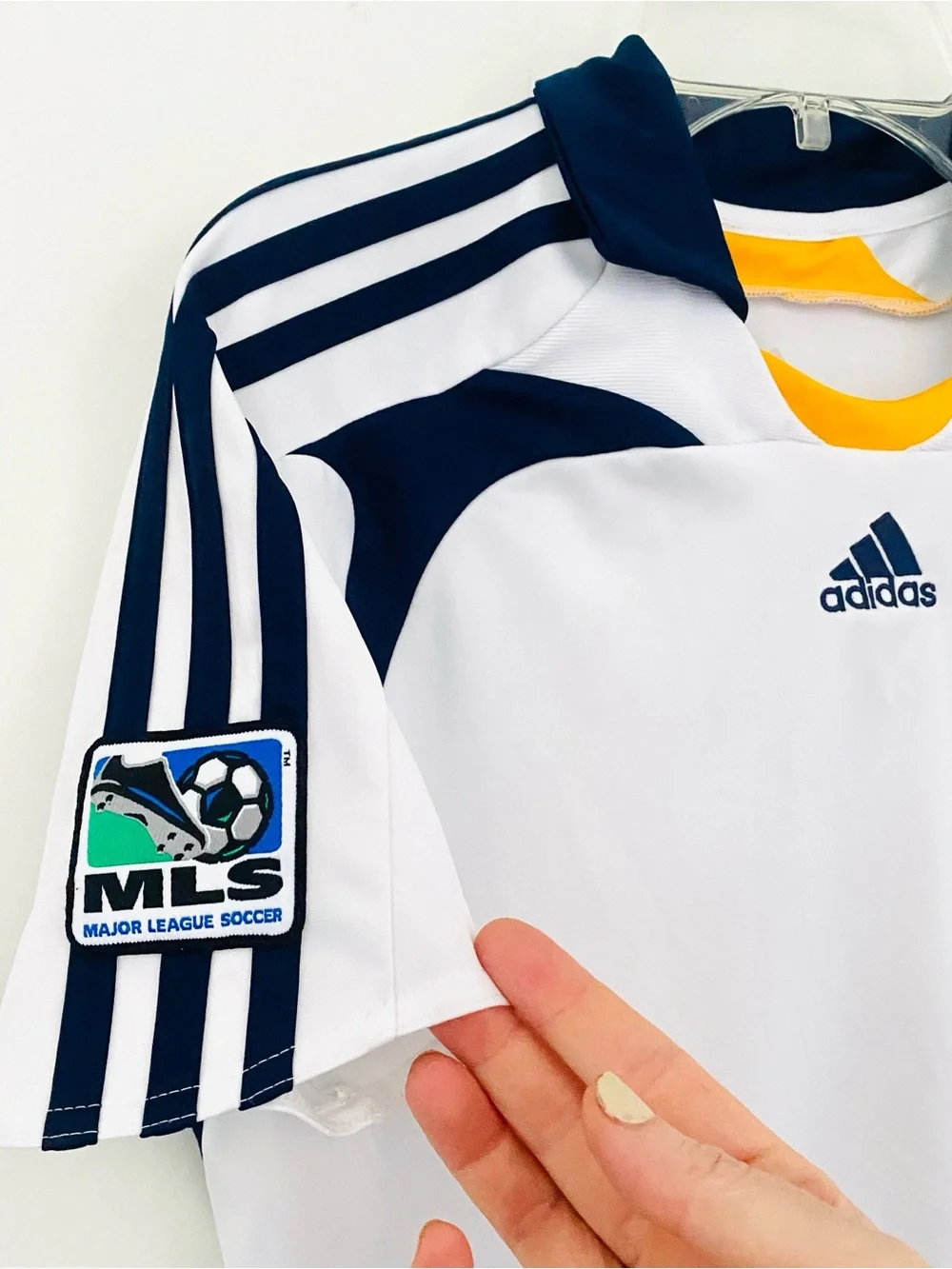 ⚽️Adidas BOYS “L.A Galaxy”  “23” Soccer Jersey set SZ L
